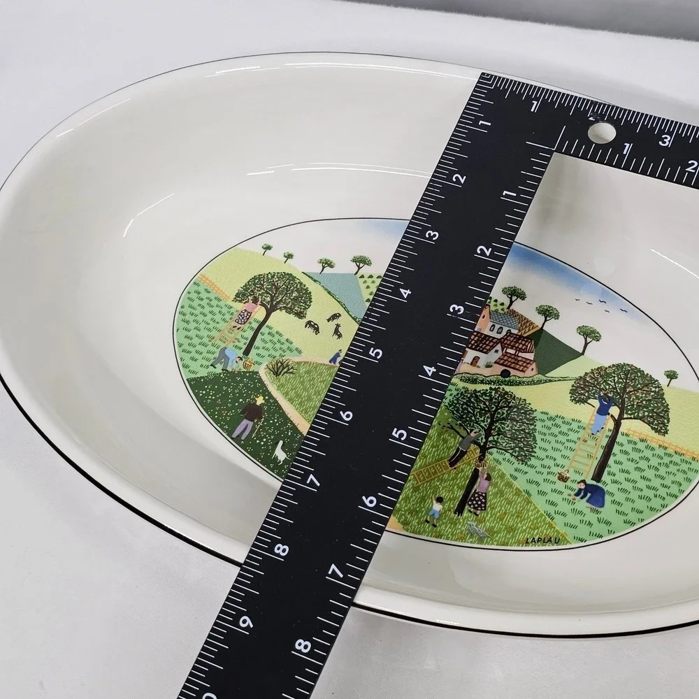Villeroy & Boch Design Naif Vilbofour Oval Baker Roaster 12.75